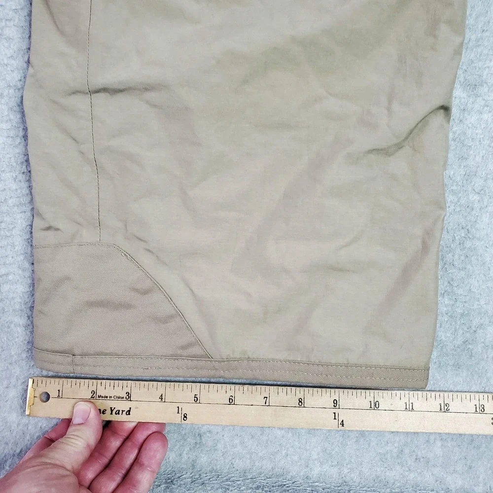The North Face Snow Pants Mens 38,x32 Beige HyVent Waterproof Zip Vents Ski